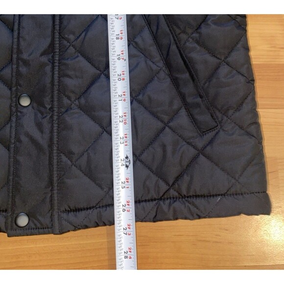Banana Republic Black Diamond Quilted Puffer Bomber Jacket Men’s M - Picture 11 of 12